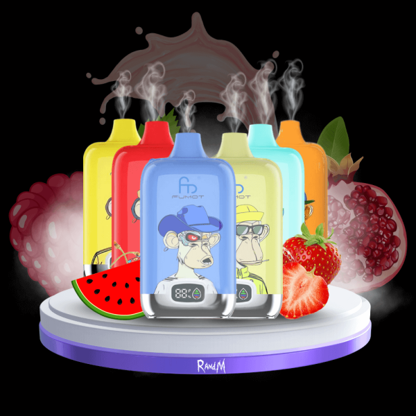 VMDE-FUMOT-ORIGINAL-RANDM-DIGITAL-BOX-12000 Original RandM Digital Box 12000 Vape Produktbild