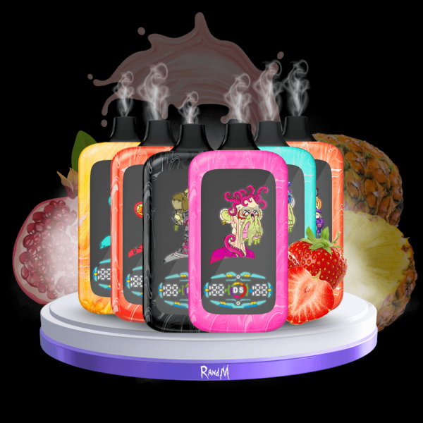 VMDE-FUMOT-RANDM-DIGITAL-MONKEY-20-40K Fumot RandM Digital Monkey 20 40K Vape Produktbild
