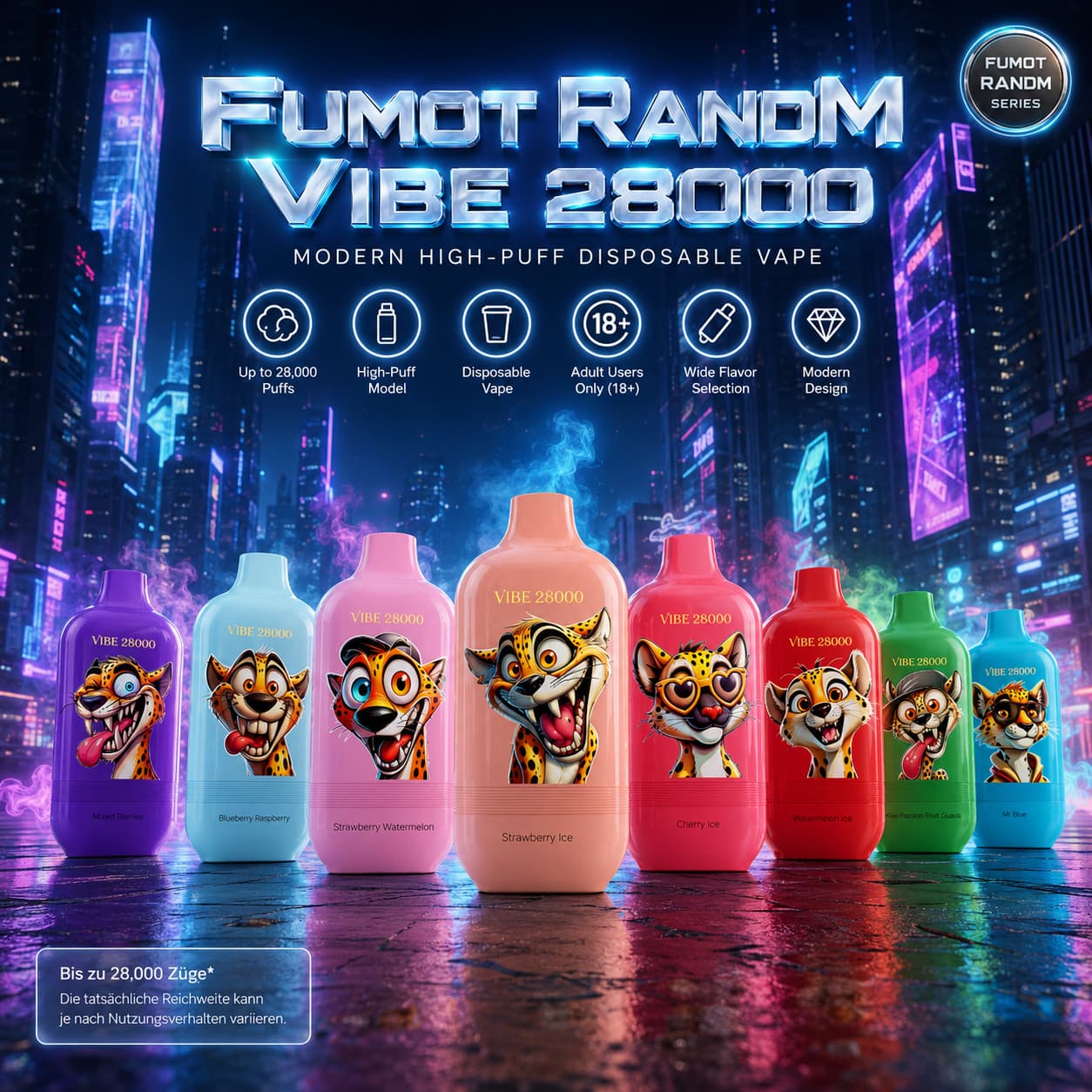 Fumot RandM Vibe 28000