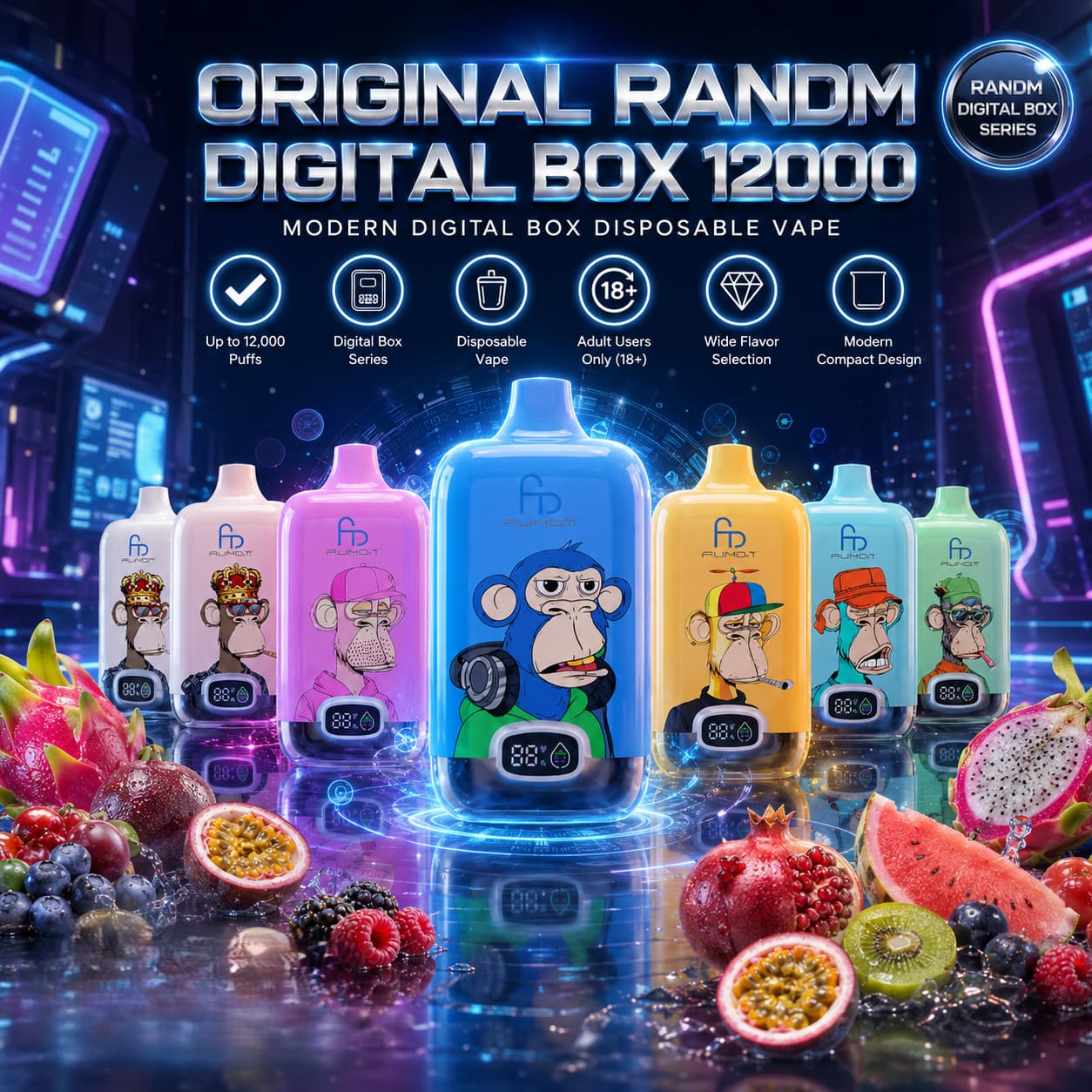 RANDM DIGITAL BOX 12000