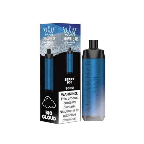 al-fakher_crown_bar-berry-ice Al Fakher Crown Bar 600 Einweg Vape – 600 Züge, 20mg Nikotin