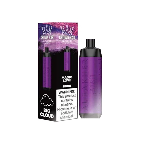 al-fakher_crown_bar-magic-love Al Fakher Crown Bar 600 Einweg Vape – 600 Züge, 20mg Nikotin
