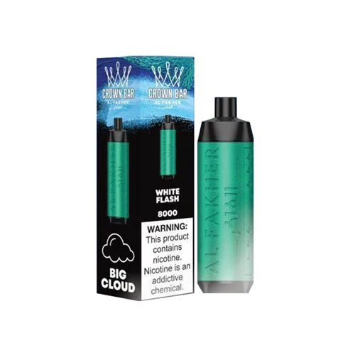 al-fakher_crown_bar-white-flash Al Fakher Crown Bar 600 Einweg Vape – 600 Züge, 20mg Nikotin